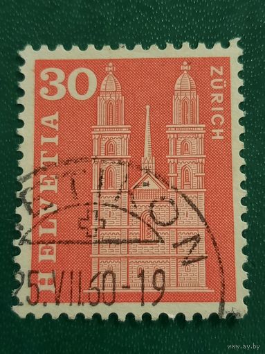 Швейцария 1960. Архитектура. Цюрих