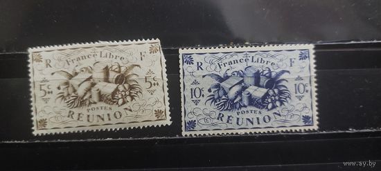 РАСПРОДАЖА ФРАНЦИЯ 1943г. Реюньон. Чист*