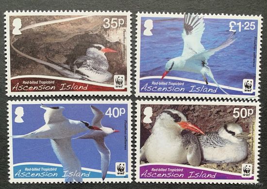 Остров Вознесения 2011. Британские колонии . Морская фауна. 4 марки 1151-54