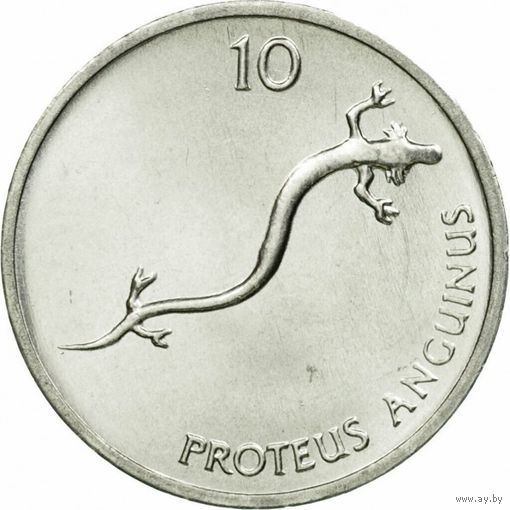 Словения 10 стотинов, 1992 UNC