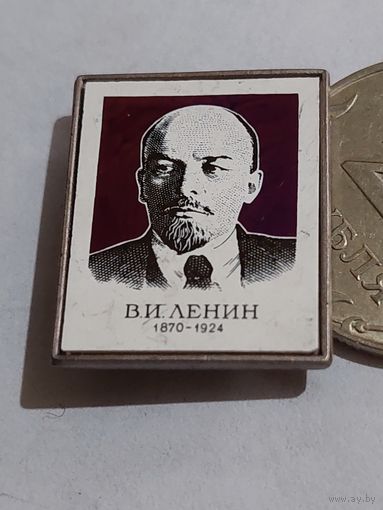Значок " Ленин стекло "