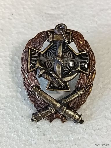 Знак полковой белой гвардии Донской флотилии реплика