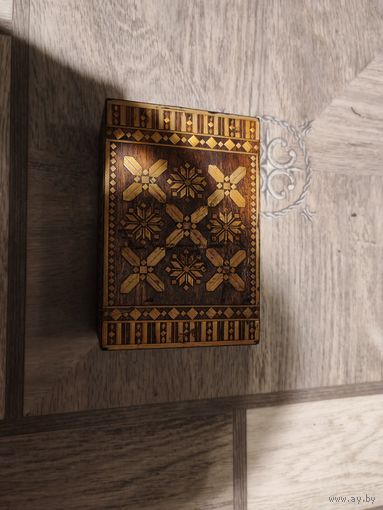 С рубля! Шкатулка инкрустация СССР