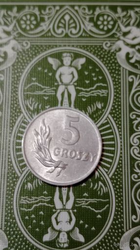 Польша 5 грош 1949