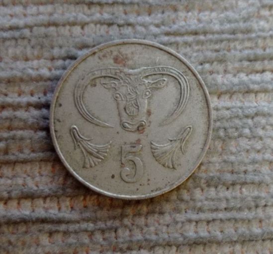 Werty71 Кипр 5 центов 1983