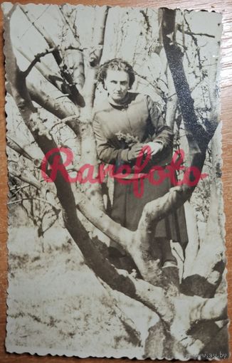 1950-е На прогулке ретро фото типажи