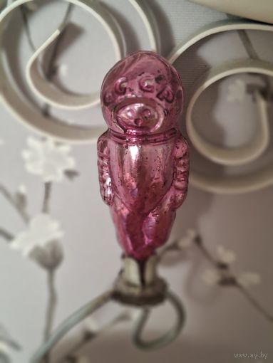 Елочная игрушка космонавт 2