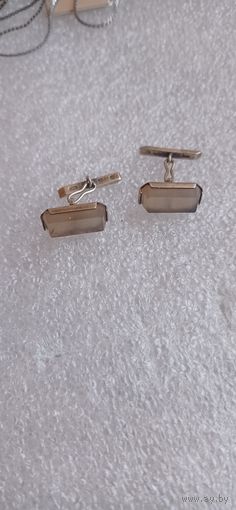 ШИКАРНЫЕ ЗАПОНКИ СССР СЕРЕБРО 875  КАМНИ    .  Распродажа Коллекции !!! .Экспресс  Аукцион НЕ  С 1 Рубля  3 ДНЯ  .Много лотов в продаже .