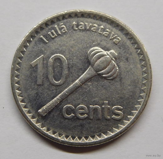 Фиджи 10 центов 2012 г