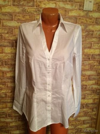 Классические деловые рубашки светлые на 52-56 размер.