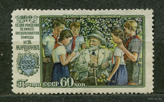 Мичурин. 1956. Чистая без клея