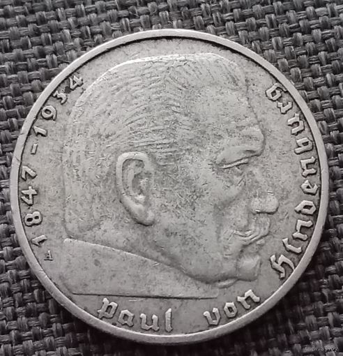 2 рейхсмарки 1938 А