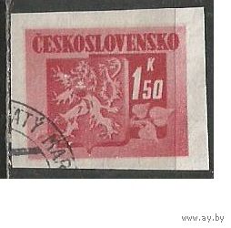 Чехословакия. Герб. Братислава. 1945г. Mi#417.
