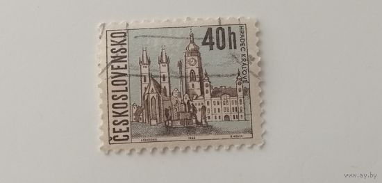 Чехословакия 1966. Города Чехословакии.
