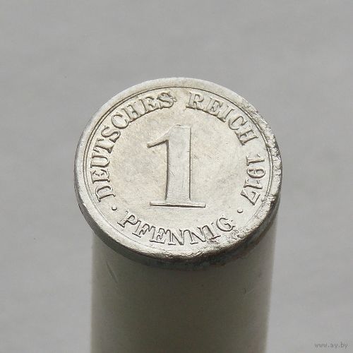 Германия 1 пфенниг 1917 G