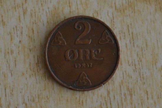 Норвегия 2 эре 1937