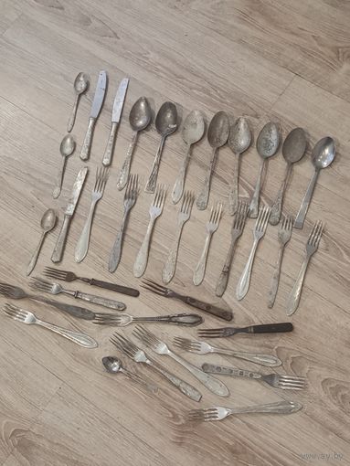 Ложки, вилки ,ножи СССР