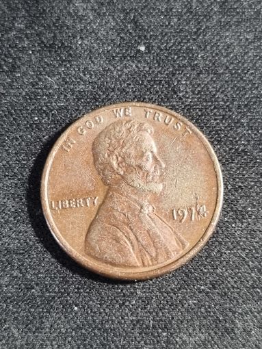США 1 цент 1974