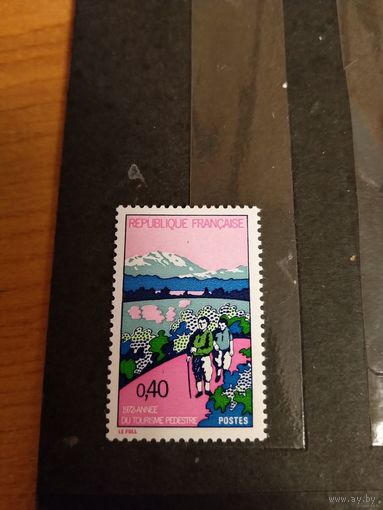 1972 Франция год туризма чистая клей MNH** выпускалась одиночкой (2-11)