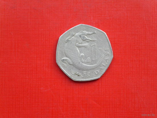 1 даласи 1998г. Гамбия.