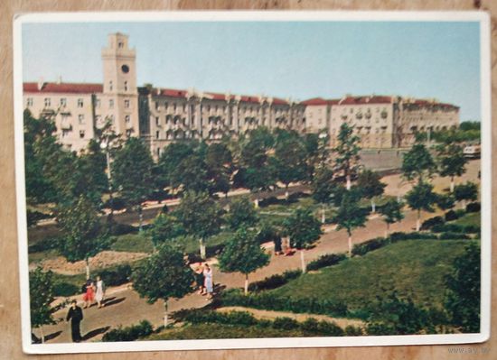 Минск. Новая улица. 1959 г. Чистая.