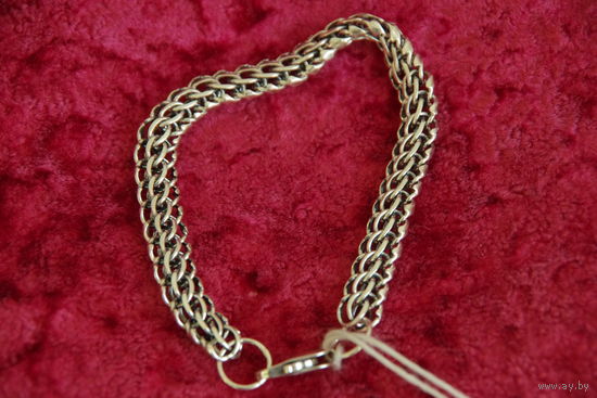 Браслет , серебро 925 пр.  ( 19,3 гр)  , 21 см