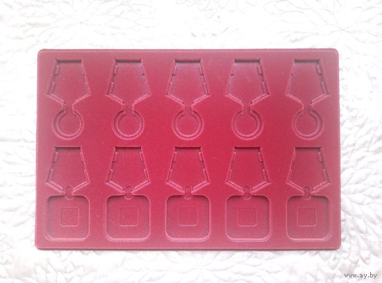 Планшет на 5 медалей Д32 и 5 орденов.