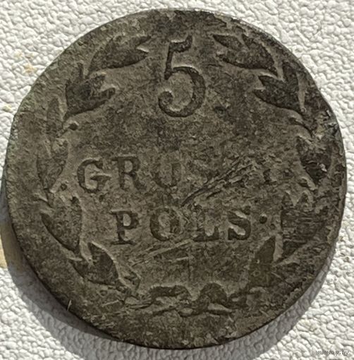 5 грош 1826
