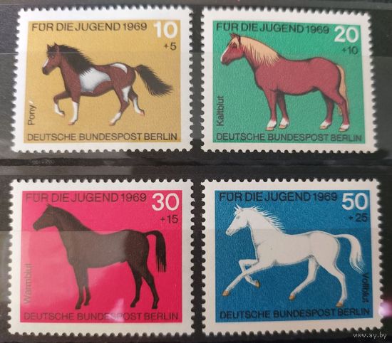 Западный Берлин 1969 Mi.326-329 MNH