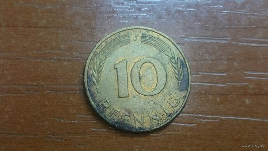 10 пфеннигов 1979 J