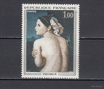 Живопись. Франция 1967. 1 марка. Michel N 1597 (0,6 е).