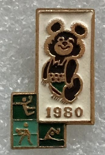 МИШКА ОЛИМПИЙСКИЙ ПИКТОГРАММА МОСКВА-80