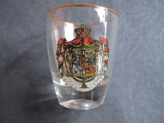 Рюмка сувенирная "Дания"