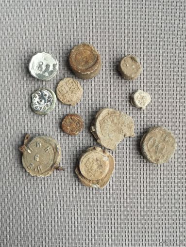 Сборный лот пломб с рубля!