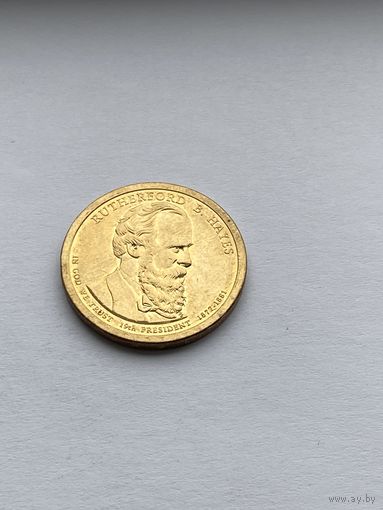 1 доллар, 19-й президент США Ратерфорд Хейз