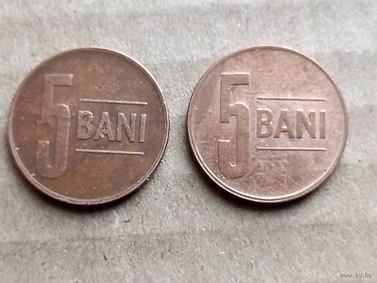 Румыния 5 бань, 2011г. (D-107)