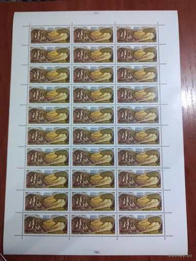 СССР 1991 250 ЛЕТИЕ ПЛАВАНИЯ В. И. БЕРИНГА И А. И. ЧИРИКОВА К БЕРЕГАМ АМЕРИКИ