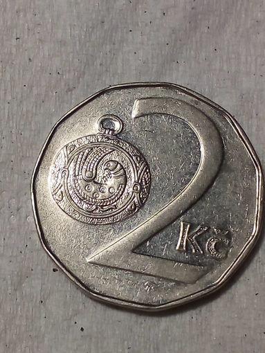 2 крона Чехия 1994 год
