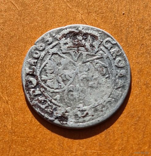 6 грош 1665 год