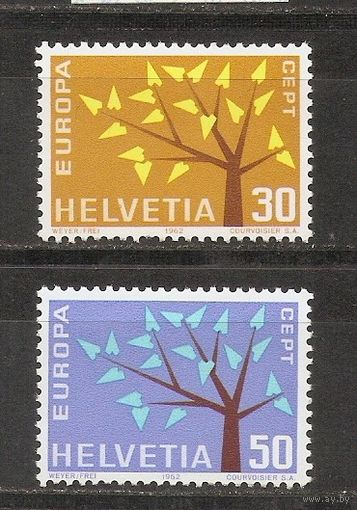КГ Швейцария 1962 Европа Септ