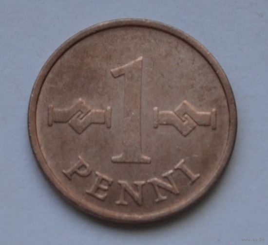 Финляндия, 1 пенни 1963 г.