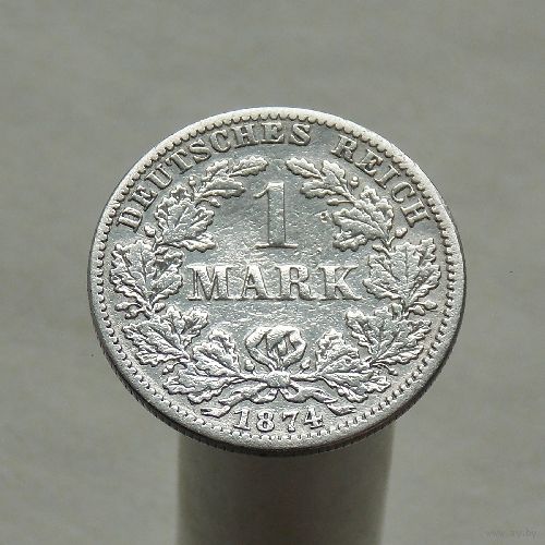 Германия 1 марка 1874 A