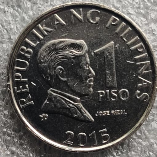 Филиппины 1 писо 2015 г.
