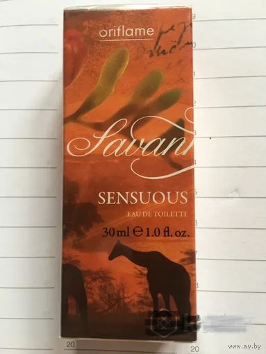 Savannah Sensuous Oriflame редкие сняты 30 мл саванна