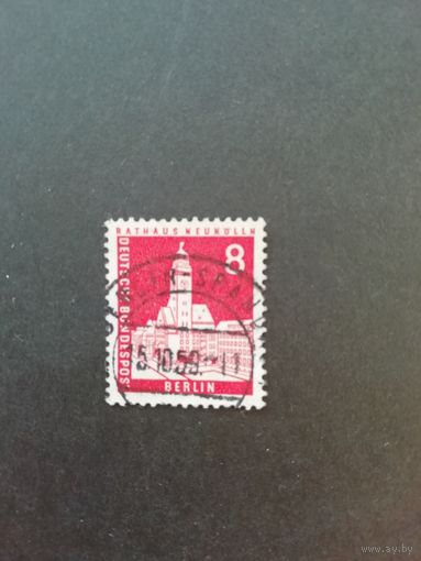 Западный Берлин 1959 марка из серии "Стандарт. Виды Берлина" (гашеная без клея) Mi.187 каталог 0.50 евро