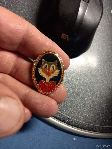 Значек Кот Леопольд СССР