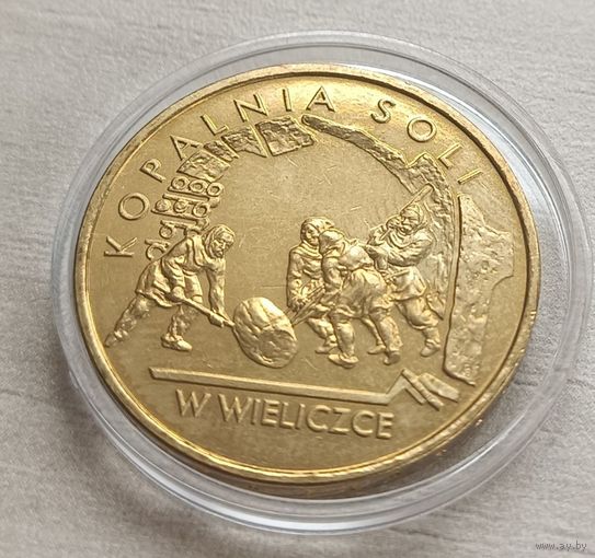 2 злотых 2001 год, "Соляная шахта в Величке"