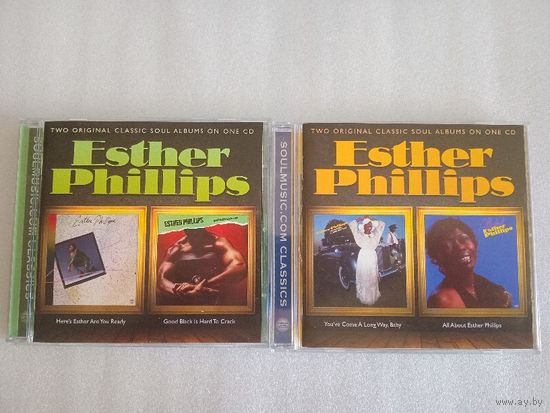 (лот - 2cd)  Esther Phillips -  4 albums on 2 cd  (фирма)