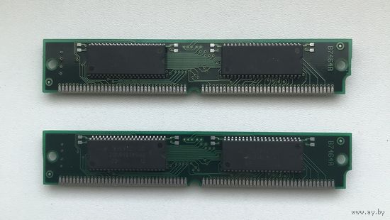 EDO SIMM 72-pin 8MB 4 штуки