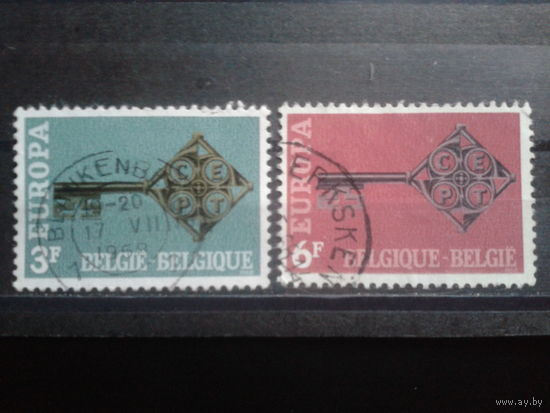 Бельгия 1968 Европа Полная серия
